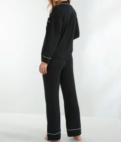 The Cooling Piped Pajama Set