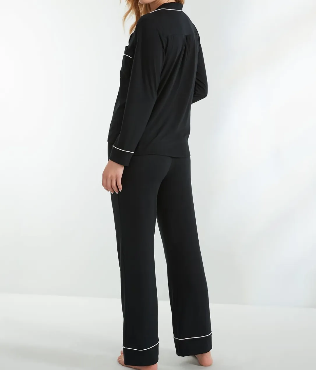 The Cooling Piped Pajama Set