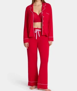 The Cooling Piped Pajama Set