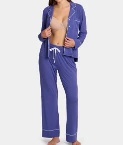 The Cooling Piped Pajama Set