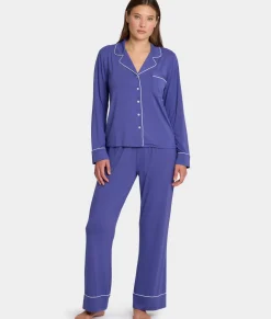The Cooling Piped Pajama Set