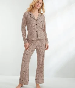 The Cooling Piped Pajama Set