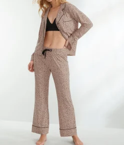 The Cooling Piped Pajama Set