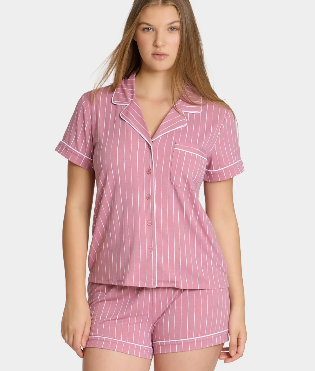 The Cooling Piped Shorts Set