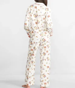 The Cozy Brushed Cotton Printed Pajama Set