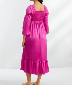 The Elegant Satin Nightgown