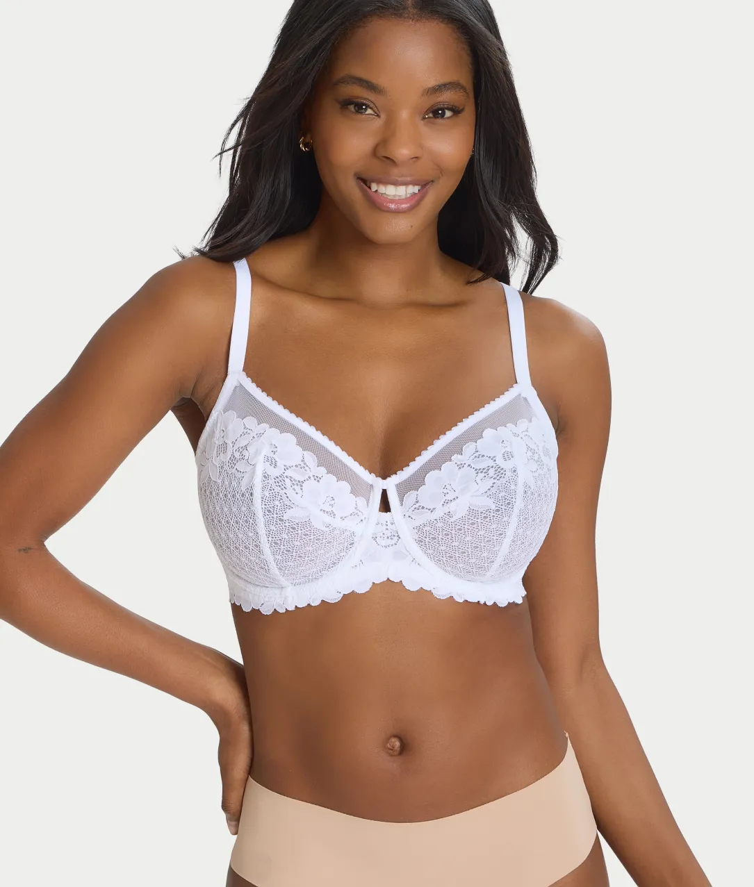 The Essential Lace Unlined Balconette Bra