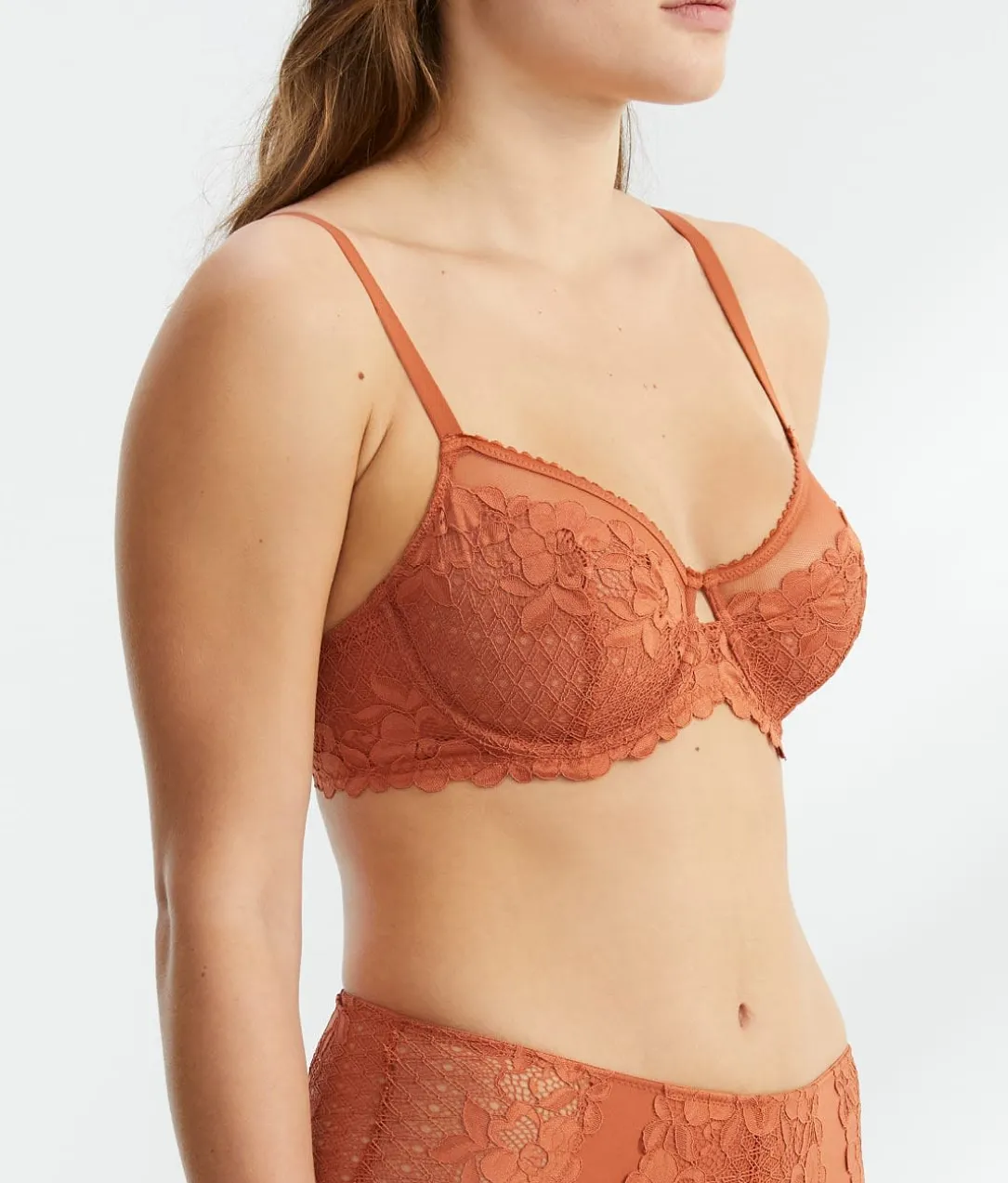 The Essential Lace Unlined Balconette Bra