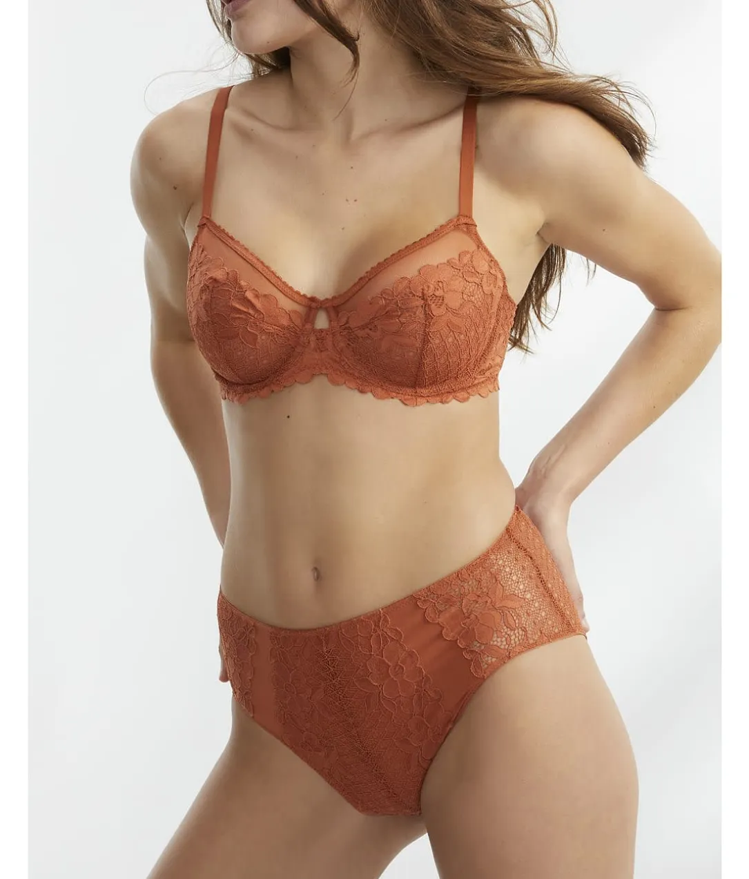 The Essential Lace Unlined Balconette Bra
