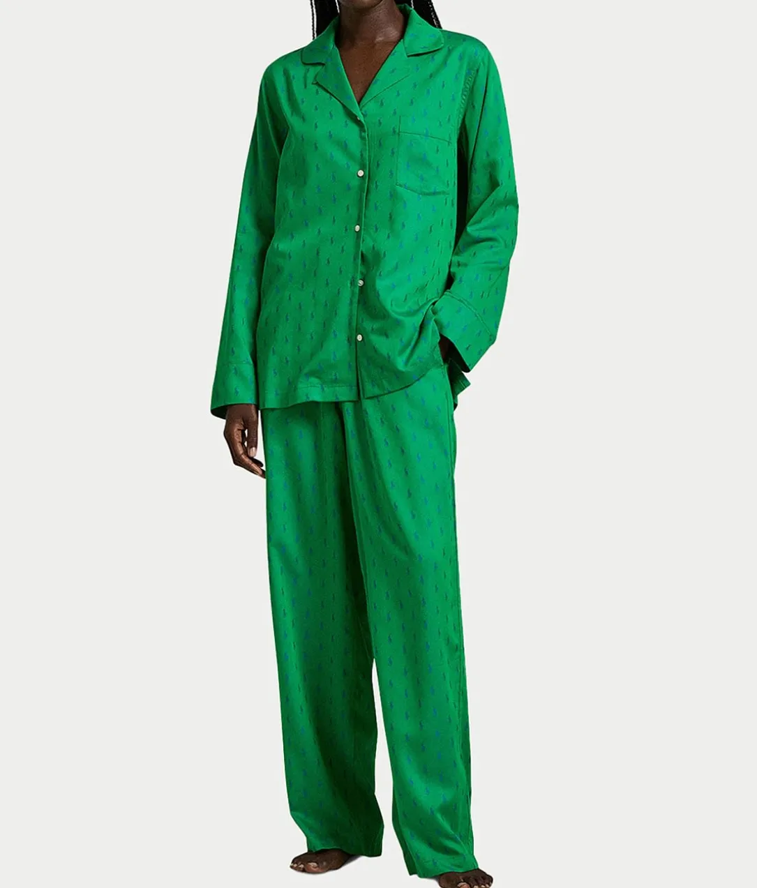The Madison Woven Pajama Set