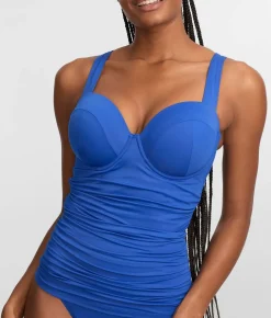 The Slimming Balconette Underwire Tankini Top