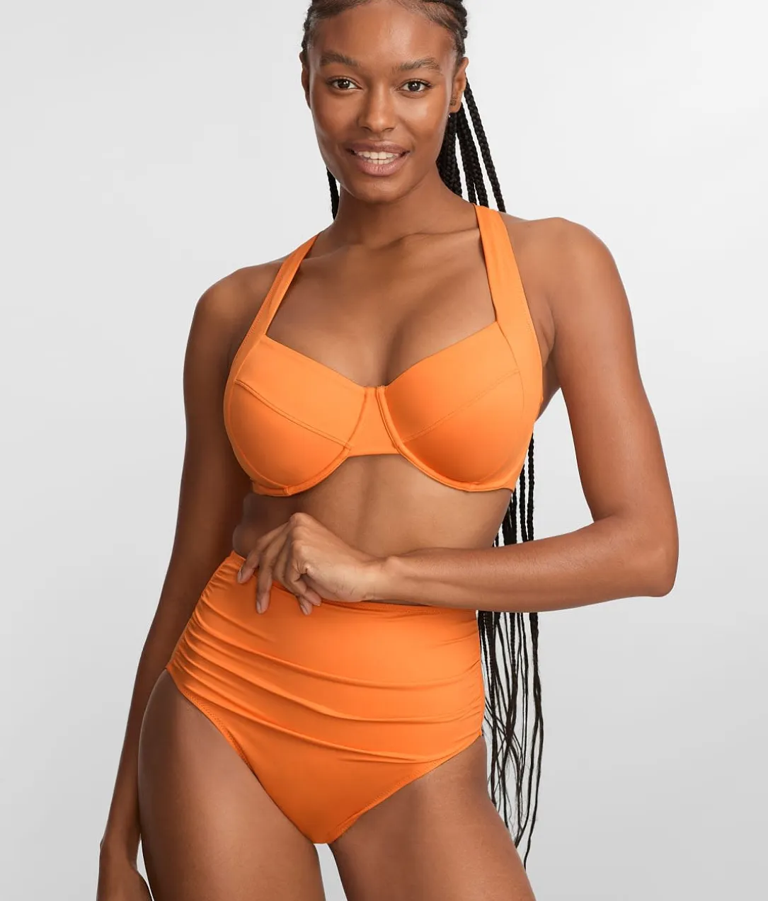 The Slimming High Leg Bikini Bottom