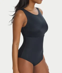 The Slimming High-Neck Underwire One-Piece Swimsuit