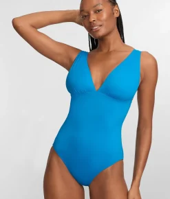 The Slimming Plunge One-Piece