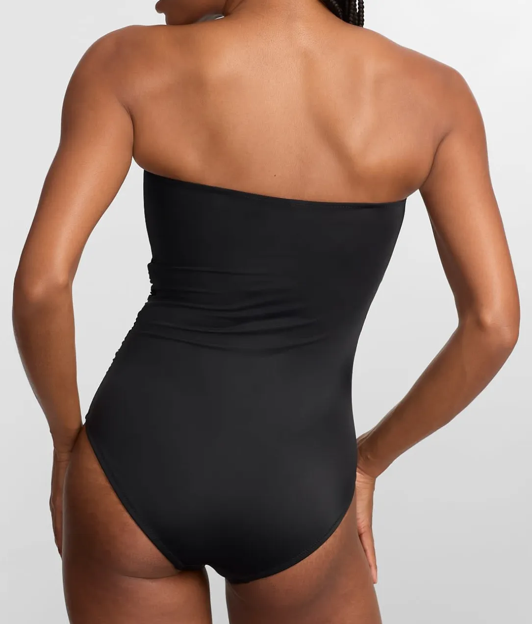 The Slimming Strapless One-Piece