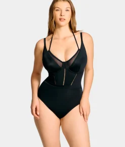 The Slimming Underwire One-Piece Swimsuit