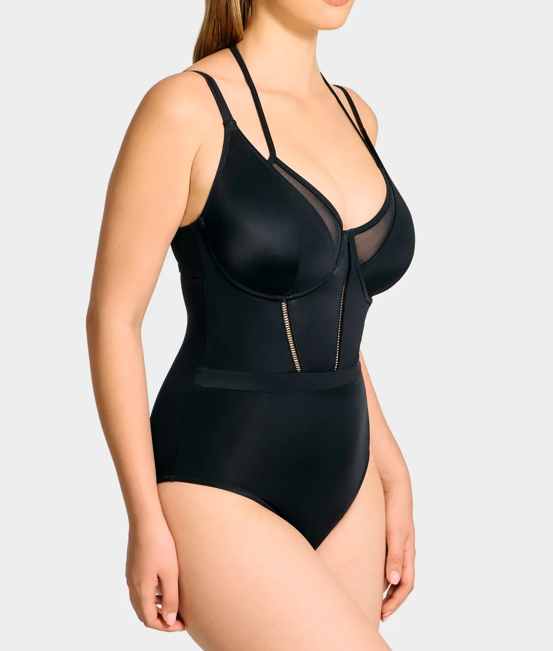 The Slimming Underwire One-Piece Swimsuit
