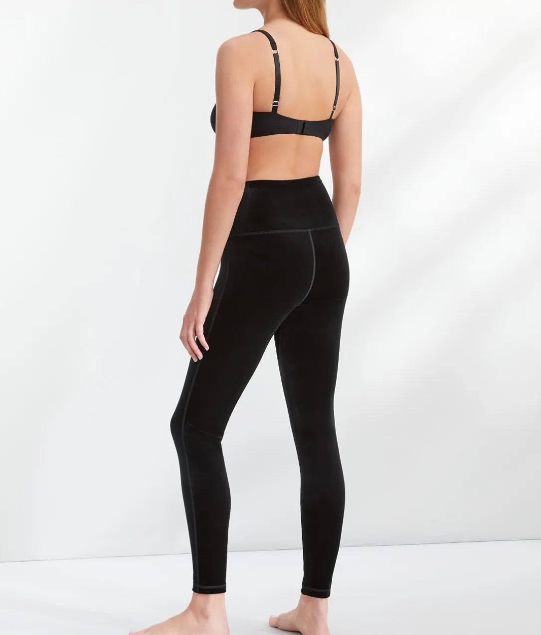 The Velvet High-Waist Leggings