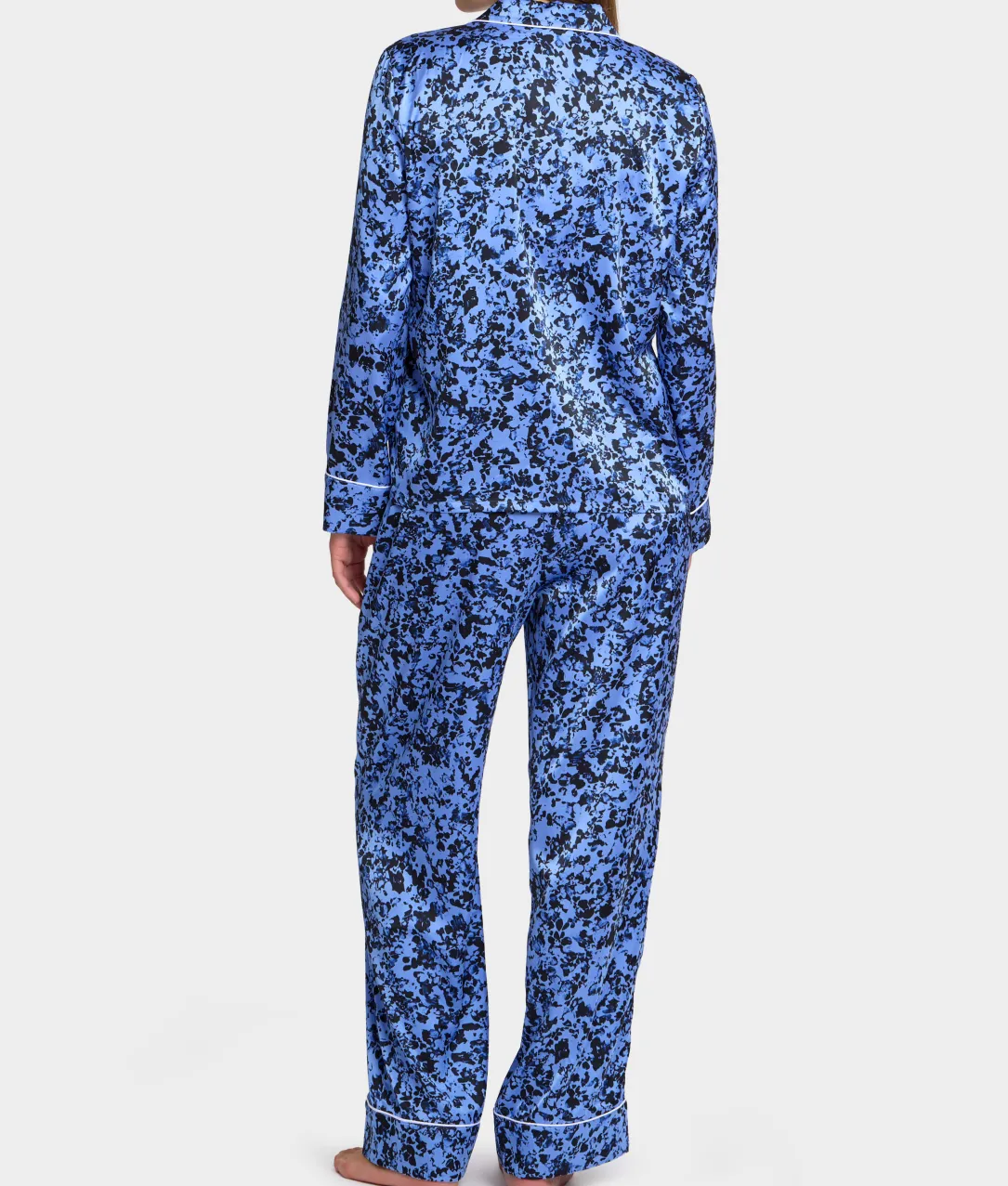 The Washed Satin Pajama Set