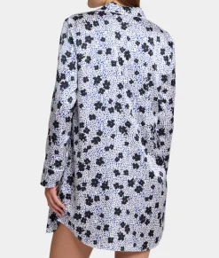 The Washed Satin Sleep Shirt