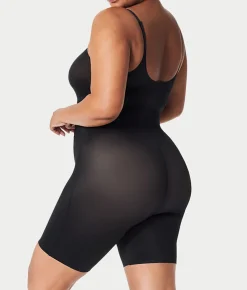 Thinstincts 2.0 Closed Bust Mid-Thigh Bodysuit