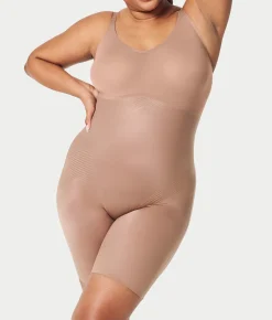 Thinstincts 2.0 Closed Bust Mid-Thigh Bodysuit