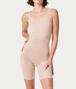 Thinstincts 2.0 Closed Bust Mid-Thigh Bodysuit