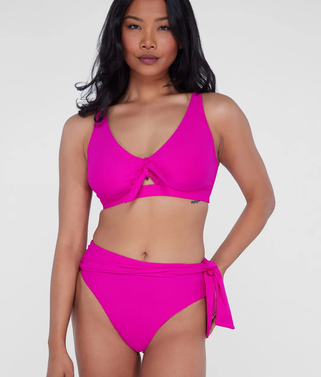Tie Front Bikini Top