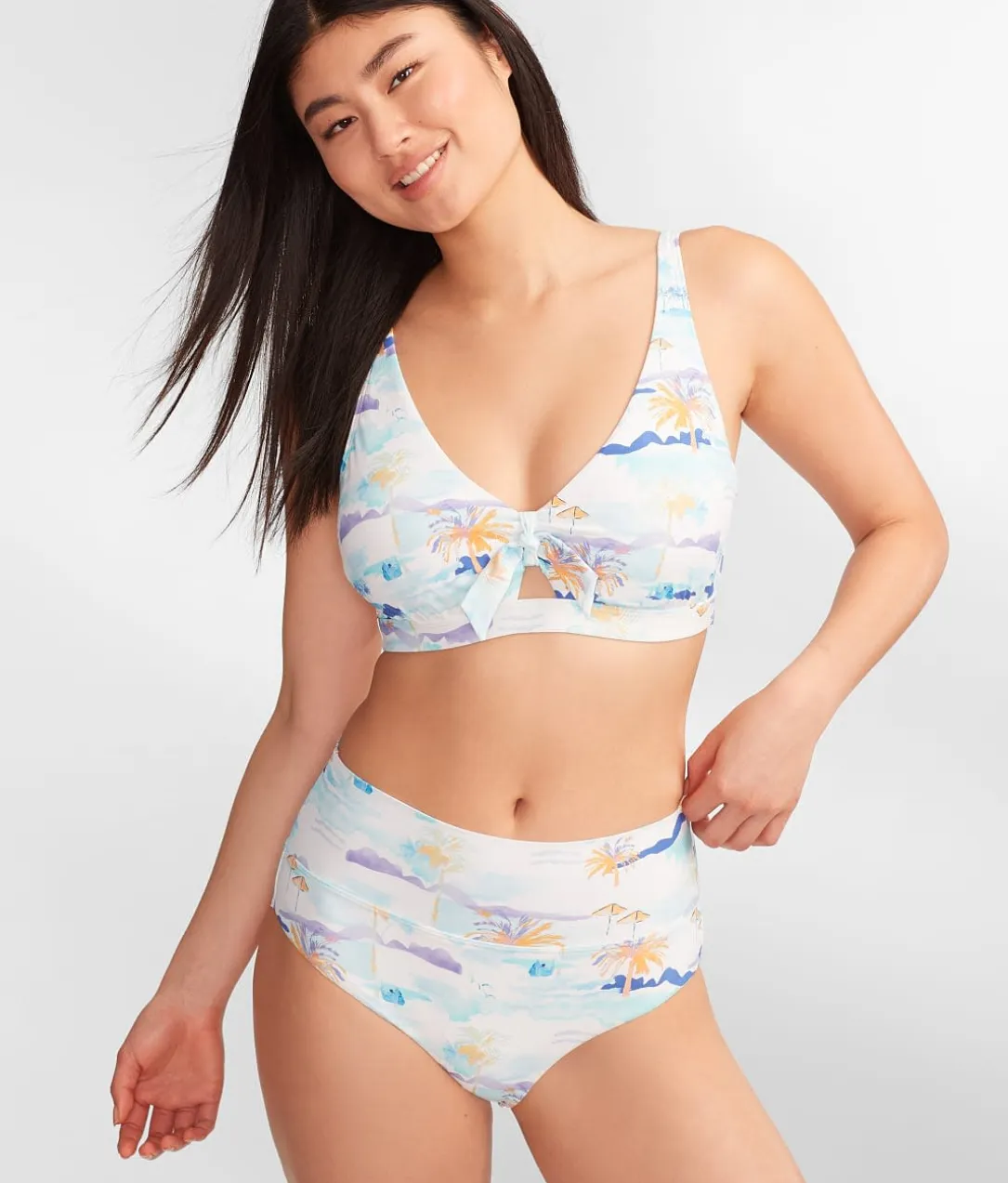 Tie Front Bikini Top