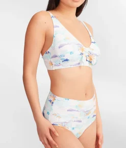 Tie Front Bikini Top