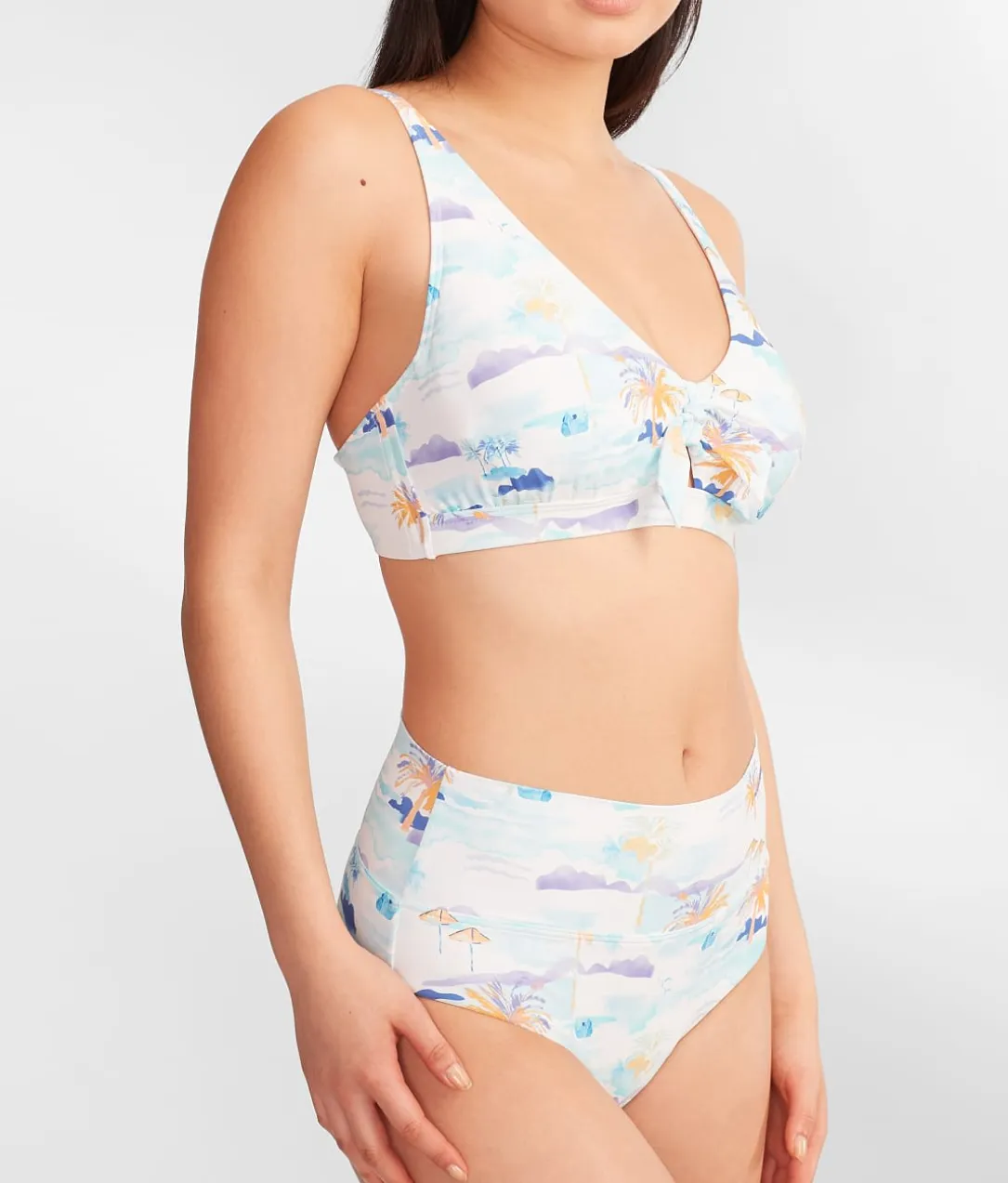 Tie Front Bikini Top