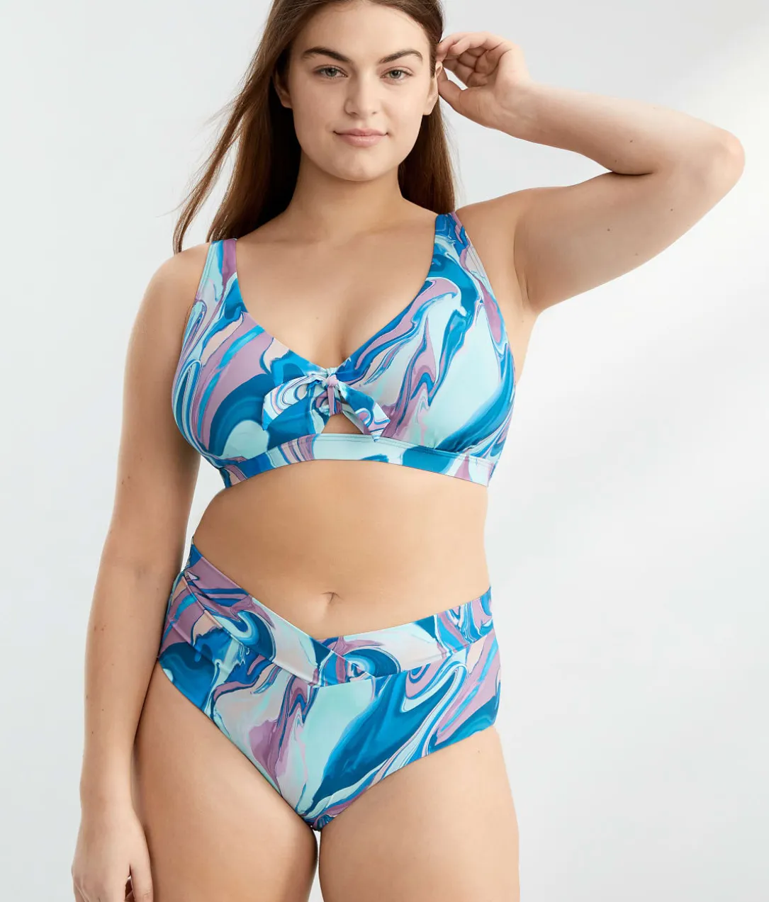 Tie Front Bikini Top