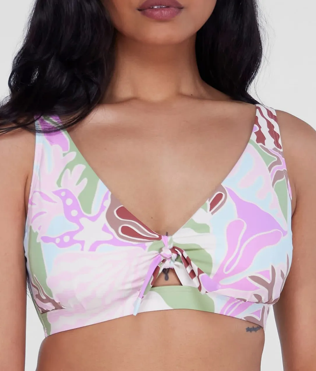 Tie Front Bikini Top