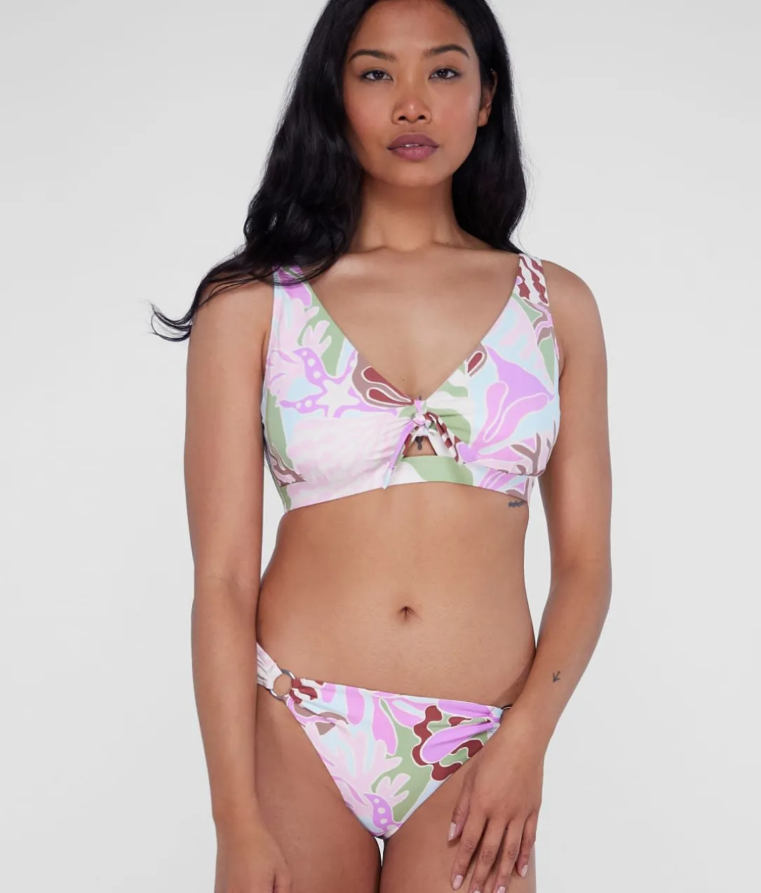 Tie Front Bikini Top