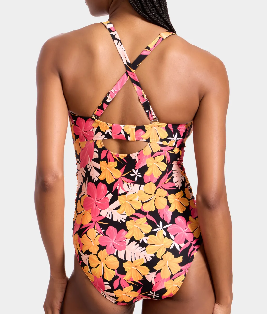 Tie Front Underwire One-Piece