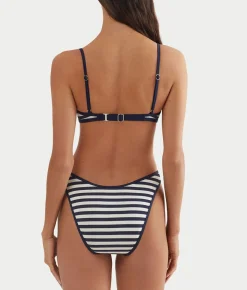 Tipped Bralette Bikini Top