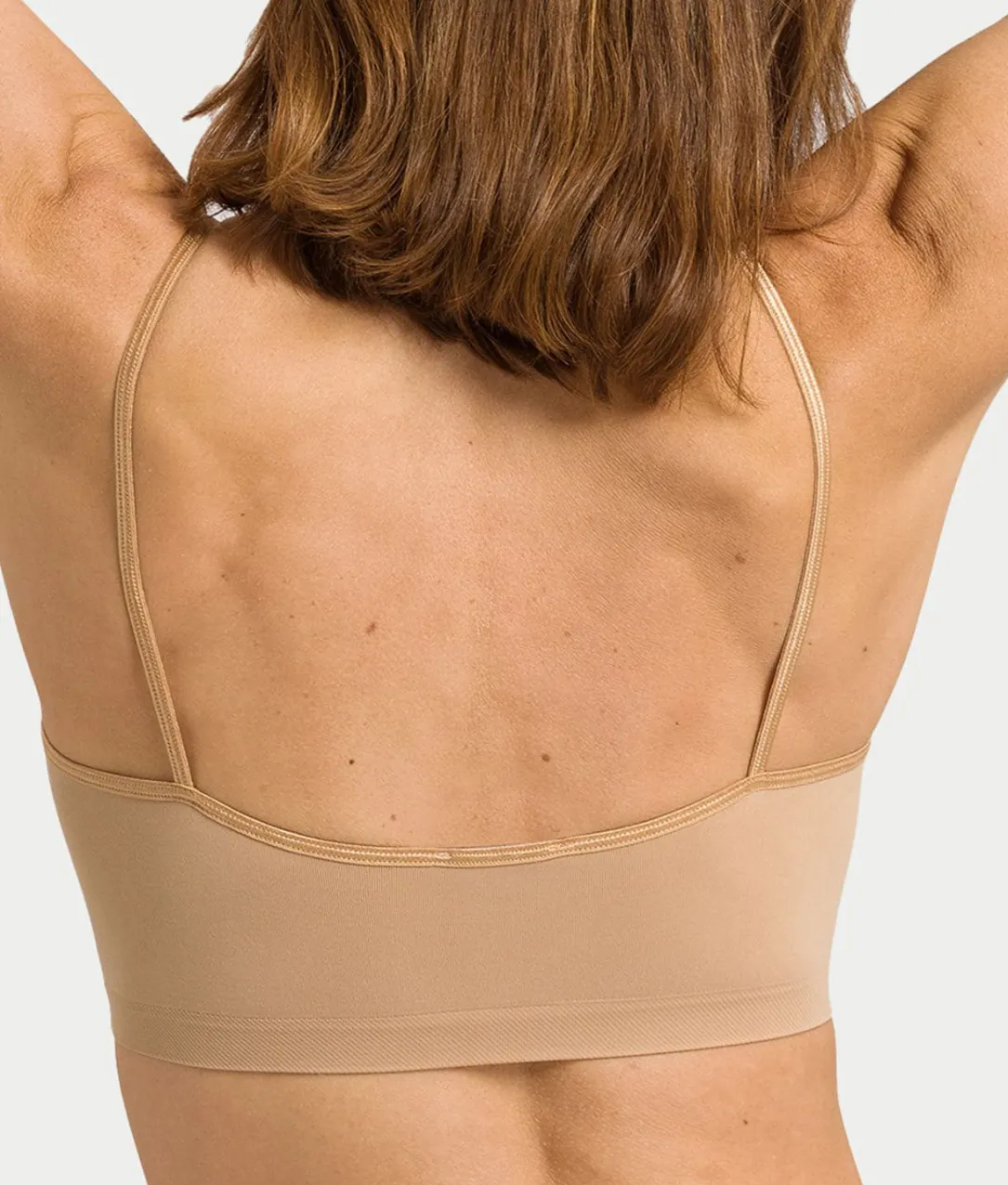 Touch Feeling Spaghetti Crop Top