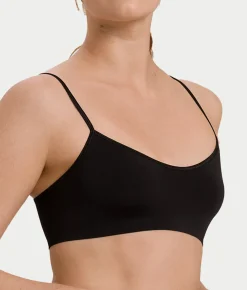 Touch Feeling Spaghetti Crop Top