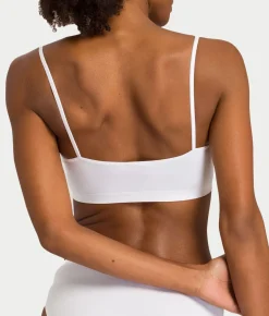 Touch Feeling Spaghetti Crop Top