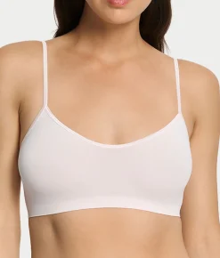 Touch Feeling Spaghetti Crop Top