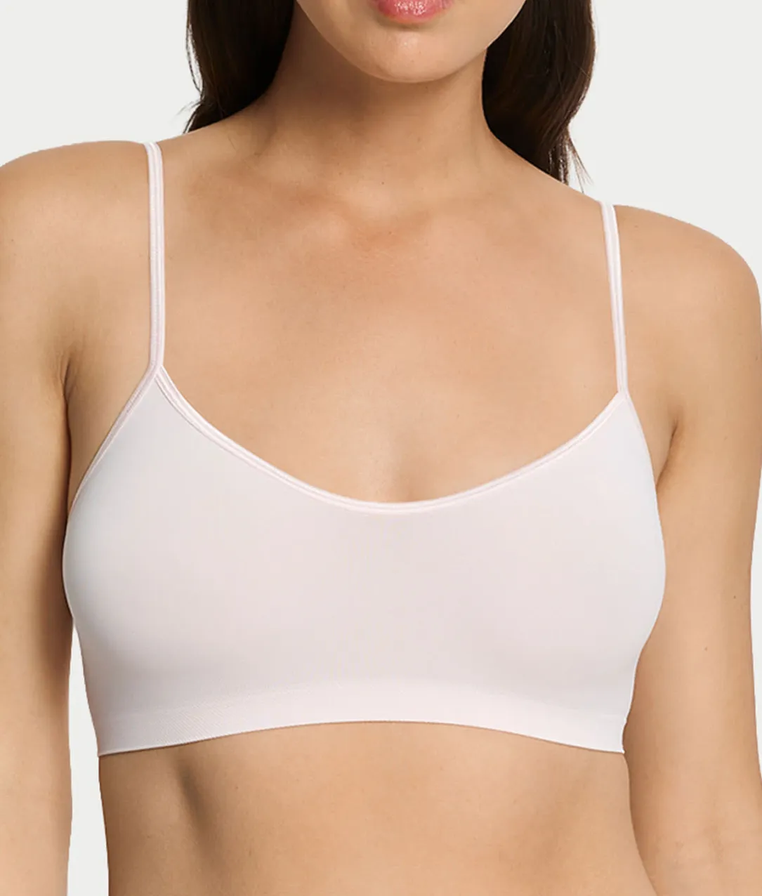 Touch Feeling Spaghetti Crop Top