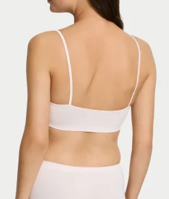 Touch Feeling Spaghetti Crop Top