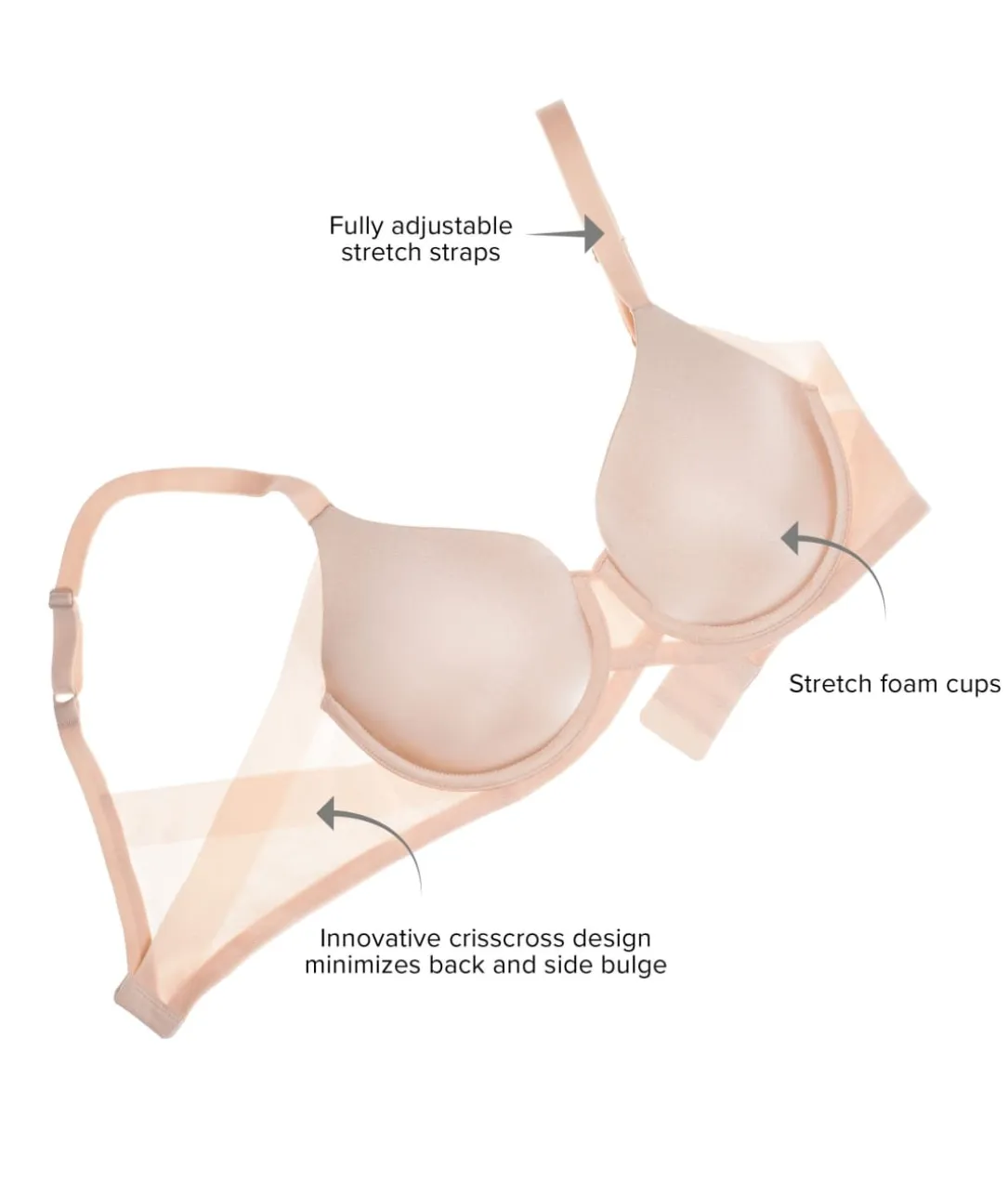 Ultimate Side Smoother T-Shirt Bra