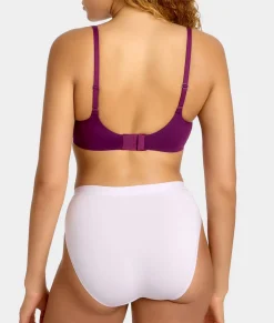 Understated Cotton Hi-Cut Brief