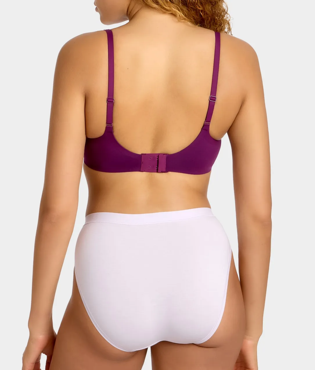 Understated Cotton Hi-Cut Brief