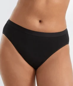 Understated Cotton Hi-Cut Brief