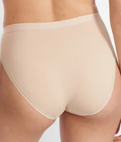 Understated Cotton Hi-Cut Brief