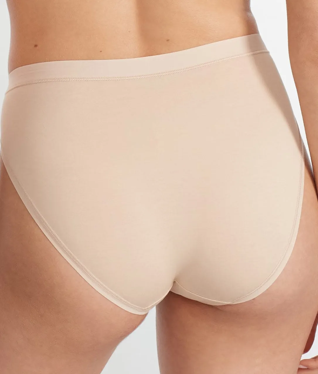 Understated Cotton Hi-Cut Brief