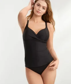Underwire Wrap Tankini Top