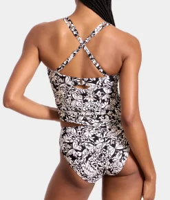 Underwire Wrap Tankini Top